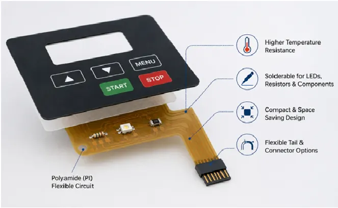 Polyamide-Based Membrane Switch